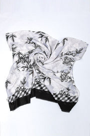 printed rectangle scarf