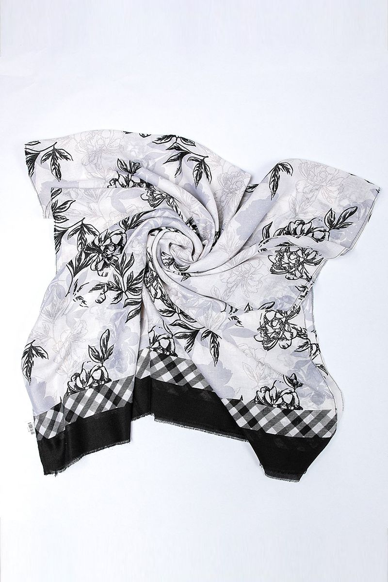 printed rectangle scarf