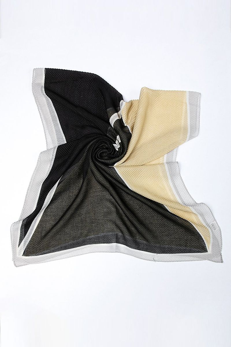 colored rectangle scarf