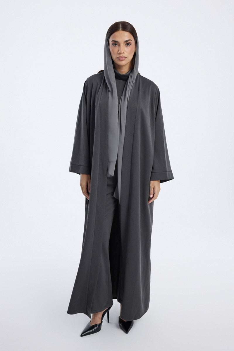 Load video: Women Wide Cut Abaya