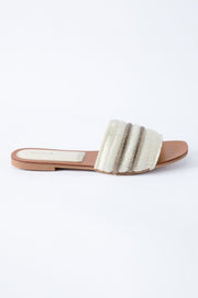 women knitted slipper