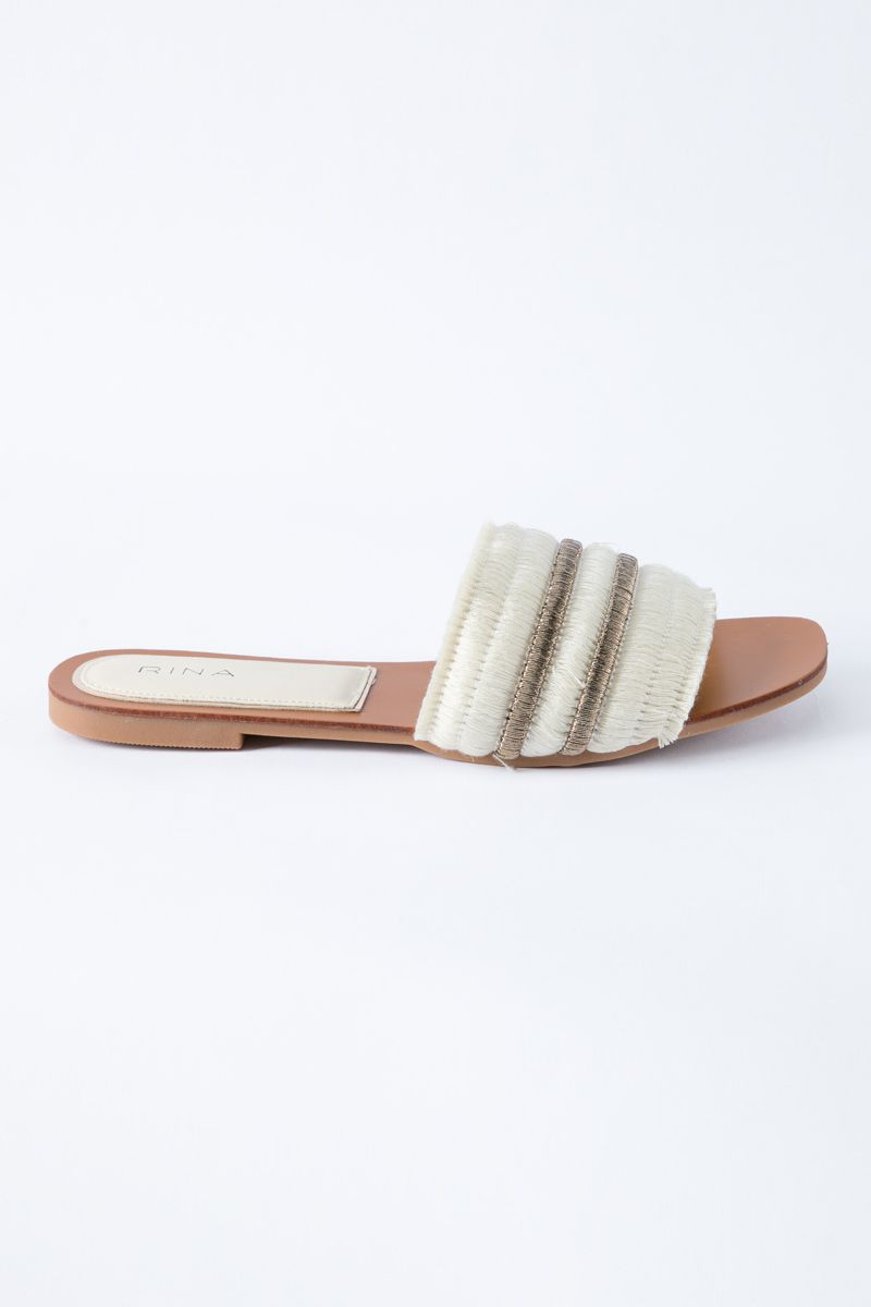 women knitted slipper